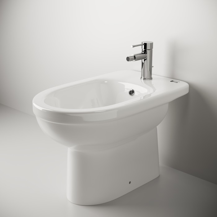 Биде Ceramicanova Life, белый арт. CN1403