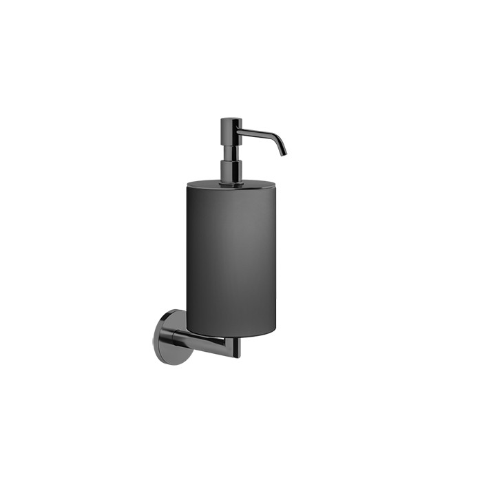 Дозатор для мыла настенный черный, Gessi Tondo, black xl арт. 63614#299
