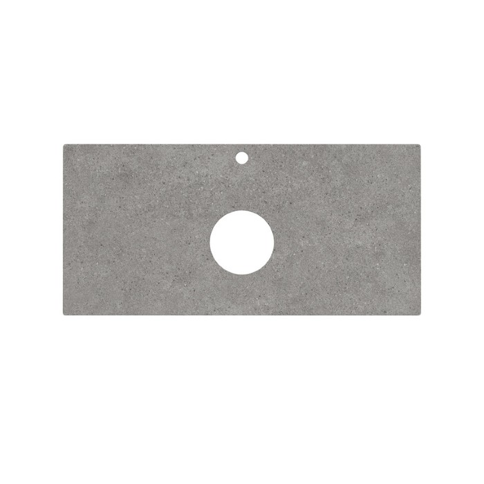 Столешница из керамогранита Фондамента 100см, Plaza Kerama Marazzi, серый - PL1.DL500920R\100