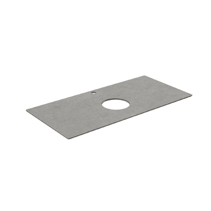 Столешница из керамогранита Фондамента 100см, Plaza Kerama Marazzi, серый - PL1.DL500920R\100