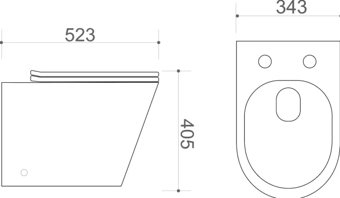Унитаз приставной напольный Lotis Savanna L30562 сиденье микролифт,цвет белый