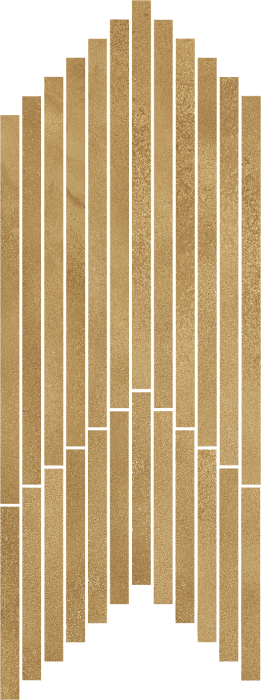 Мозаика голден стрип 53,3x17,7 Coliseum Gres Linate арт. 620110000175