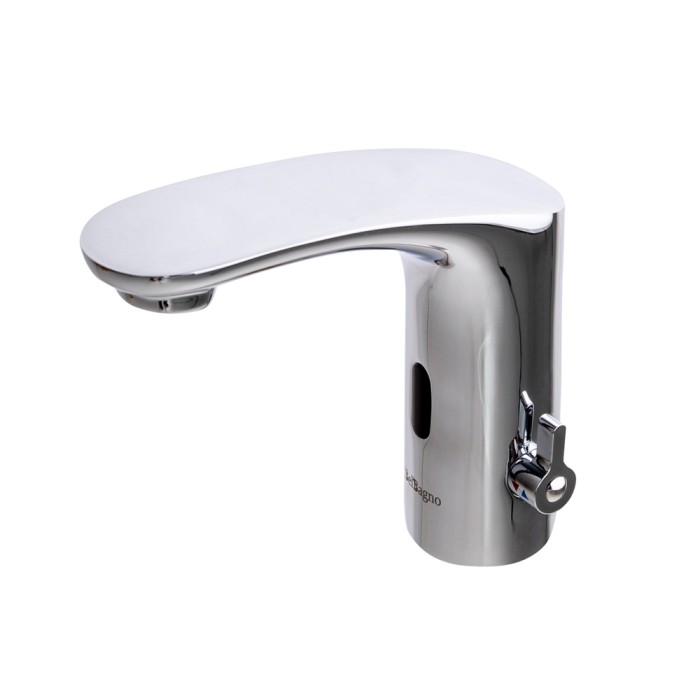Электронный смеситель для раковины BelBagno, глянцевый хром, ACQUA, сенсорный арт. ACQUA-ELV-CRM