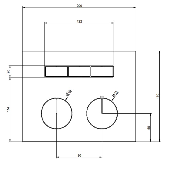 Термостат для душа, с включением до 3 источников одновременно, Gessi Hi Fi, black metal pvd арт. 63006#706