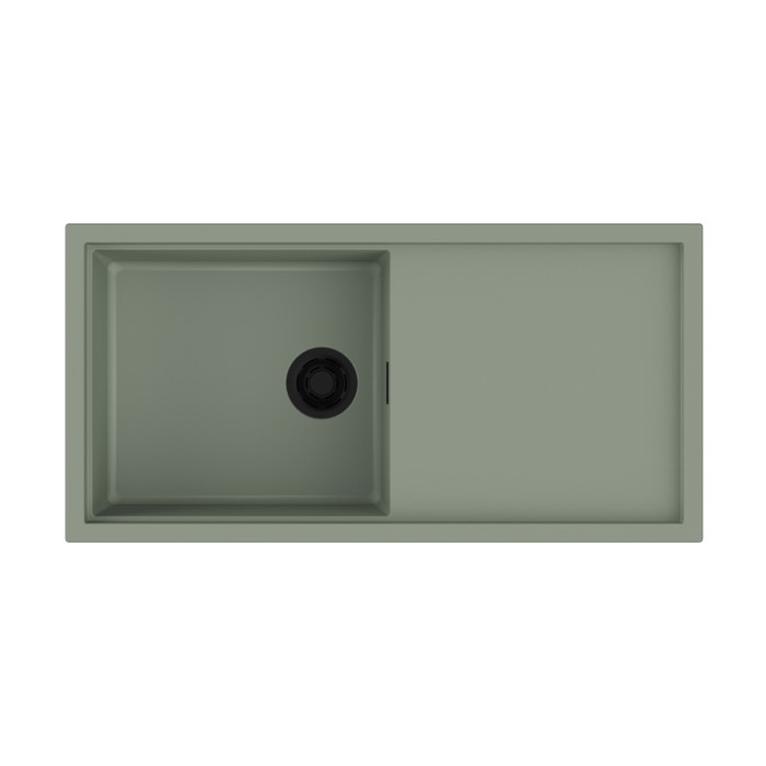 Кухонная мойка Omoikiri Sintesi 100-WG Artceramic, цвет wind green арт. 4997128