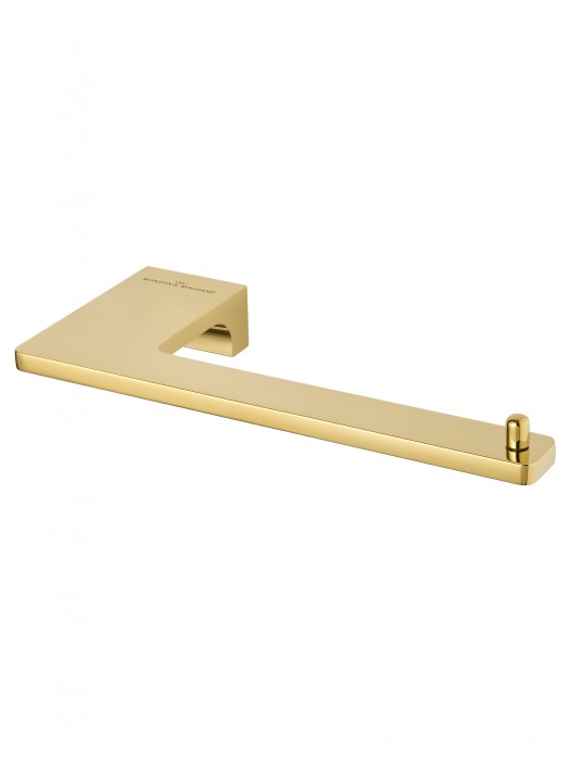 Держатель для туалетной бумаги без крышки, Wonzon &amp; Woghand Eclipse, WW-9116-LG цвет: золото