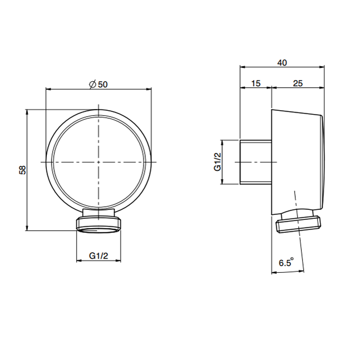 Fima Carlo Frattini Выпуск для душа, F2013BR цвет: бронза