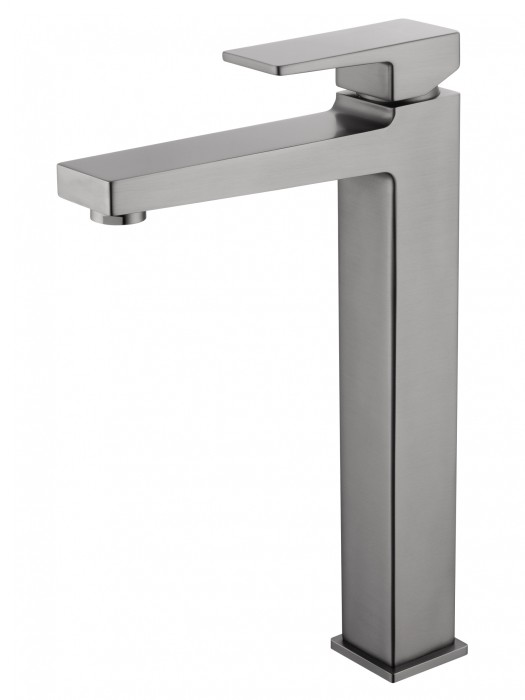 Смеситель для раковины высокий, Wonzon &amp; Woghand Cube 2.0, WW-88019068-BGM цвет: графит