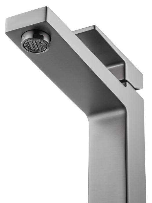 Смеситель для раковины высокий, Wonzon & Woghand Cube 2.0, WW-88019068-BGM цвет: графит