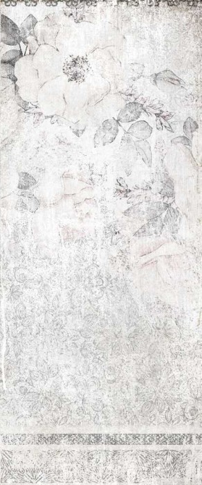 Плитка белый 3 цветы 25х60 GLOBAL TILE Terrazzo арт. 10100000039