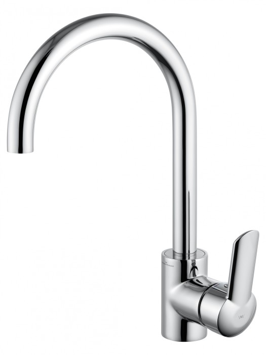 Смеситель для кухни, Wonzon &amp; Woghand Baroque, WW-192101-CR цвет: хром