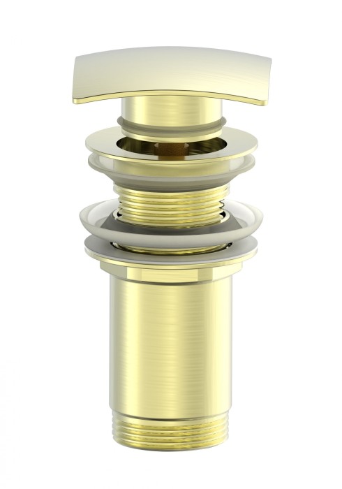 Донный клапан для раковины 1 1/4, Wonzon &amp; Woghand, WW-88SS08-BG цвет: золото