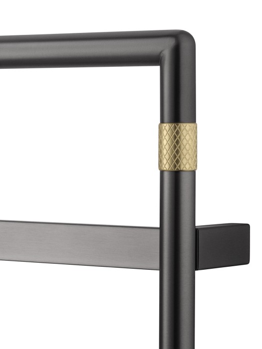 Полотенцесушитель электрический, Wonzon & Woghand Koln, WW-A6014-GM цвет: графит