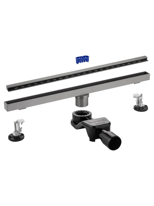 Душевой трап 60 см, Wonzon & Woghand, WW-65406M-GM цвет: графит