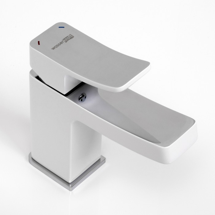 Смеситель для раковины Aller 1060 WHITE WasserKRAFT арт. 1063W
