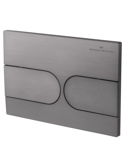 Кнопка смыва для инсталляции механическая, Wonzon & Woghand, WW-IB233-BGM цвет: графит