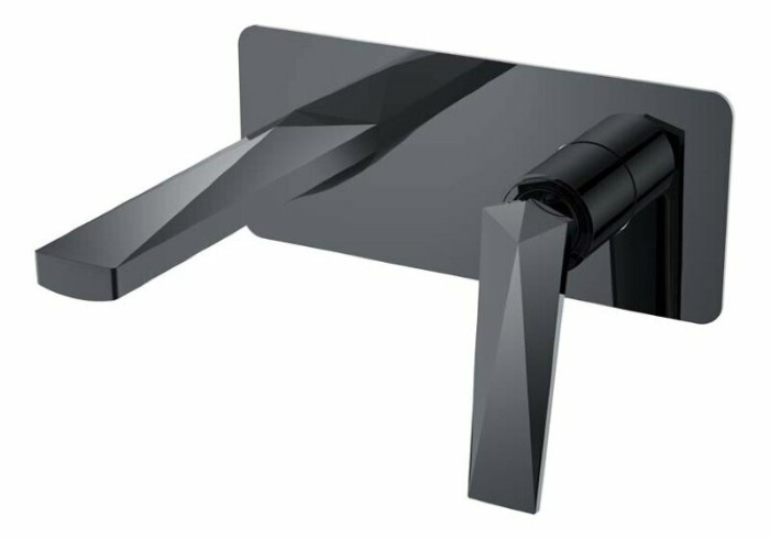 Смеситель для раковины, черный, Venturo Boheme 375-SGM