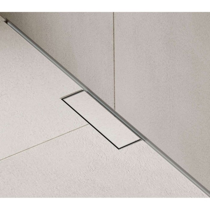 Внешняя часть трапа для душа Minimalistic, 80 см, с регулировкой по высоте RainDrain Hansgrohe, хром арт. 56220000