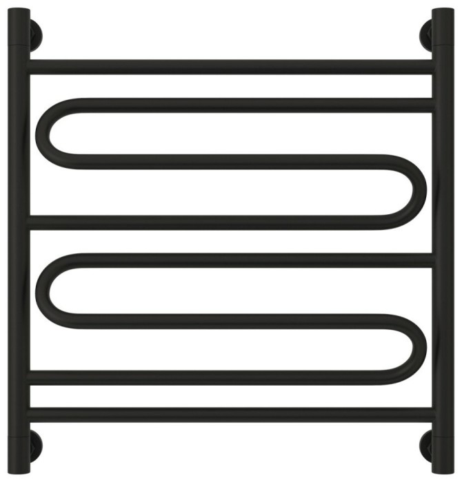 Сунержа Водяной полотенцесушитель 600x600, Элегия+, 31-0205-6060 цвет: матовый чёрный