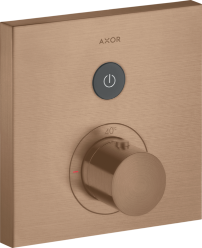 Термостат для душа ShowerSelect Axor, шлифованное красное золото арт. 36714310