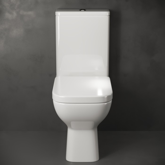 Унитаз с бачком и сиденьем Ceramicanova Access, белый арт. CN1501