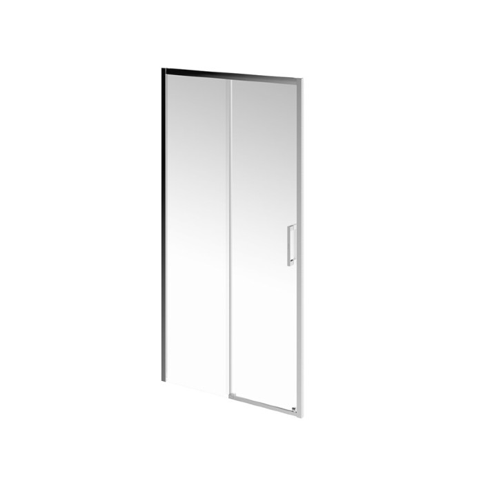 Душевая дверь раздвижная 100х195, Vetro Kerama Marazzi, хром - VE.100.SD.CR