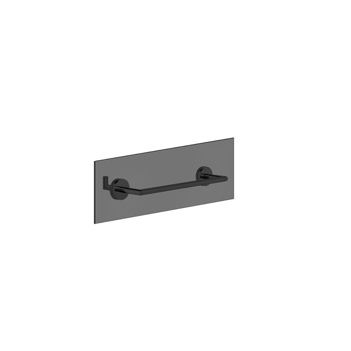 Полотенцедержатель для крепления на стекло. 30 см, Gessi Tondo, black xl арт. 63724#299