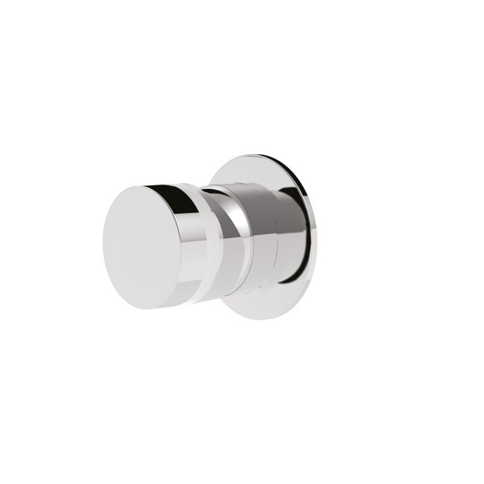 Встраиваемый смеситель для душа с мини-розеткой, Giulini My ring, хром арт. MR0015D/1