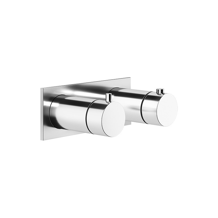 Встраиваемый термостат для душа, с 1 выходом, Gessi Ingranaggio, хром арт. 63332#031