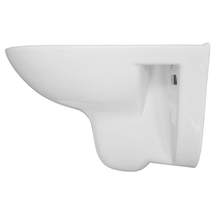 Подвесной унитаз 530х355х360 безободковый, с ультратонким сидением микролифт, Azario Parma арт. AZ-2142