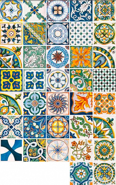 Плитка sole ole mix luc 20x20 SANT'AGOSTINO Vita арт. CSASMILU20