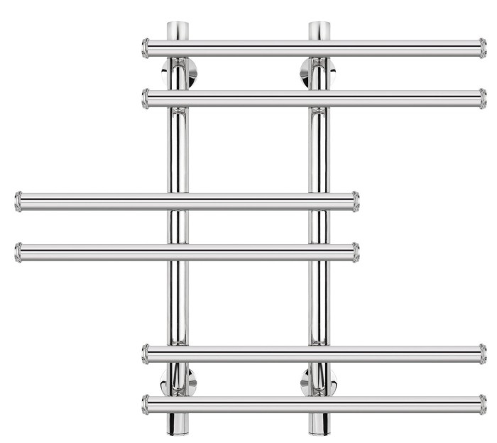 Полотенцесушитель водяной 60x20x50 Турин 5 (хром) Secado арт. 4603759407401