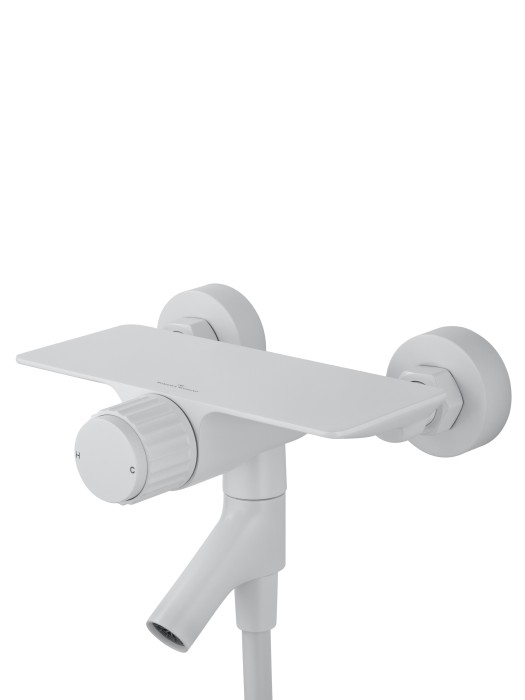 Смеситель для ванны с душем, Wonzon & Woghand Click, WW-FE05L221-MW цвет: белый