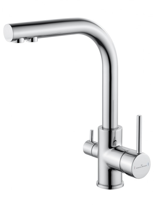 Смеситель для кухни c подключением фильтра, Wonzon &amp; Woghand, WW-88458005-CR цвет: хром
