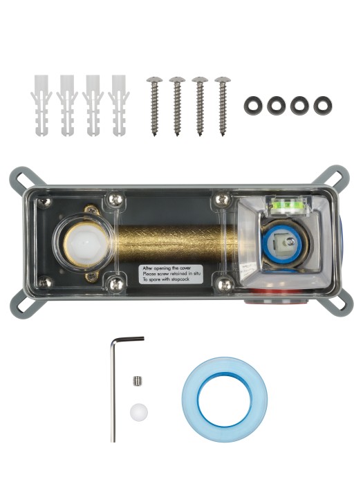 Смеситель для раковины встраиваемый, Wonzon & Woghand Steam, WW-88869008-CR цвет: хром