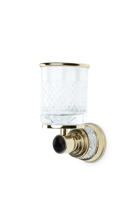 Стакан настенный gold, Boheme Aura_acc - 10244-G