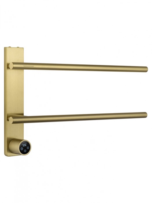 Полотенцесушитель электрический, Wonzon &amp; Woghand Nurnberg, WW-AL342-BG цвет: золото