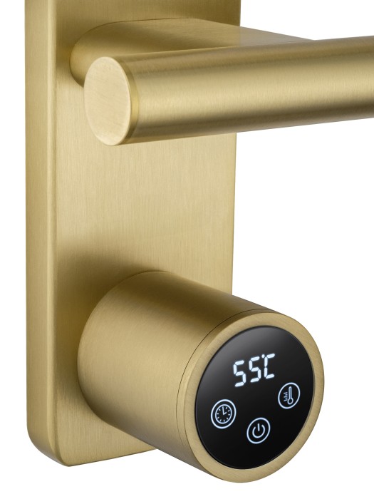 Полотенцесушитель электрический, Wonzon & Woghand Nurnberg, WW-AL342-BG цвет: золото