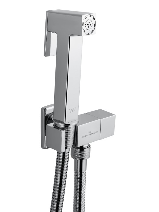 Модуль гигиенического душа для встраиваемых смесителей, Wonzon & Woghand, WW-88809904-CR цвет: хром