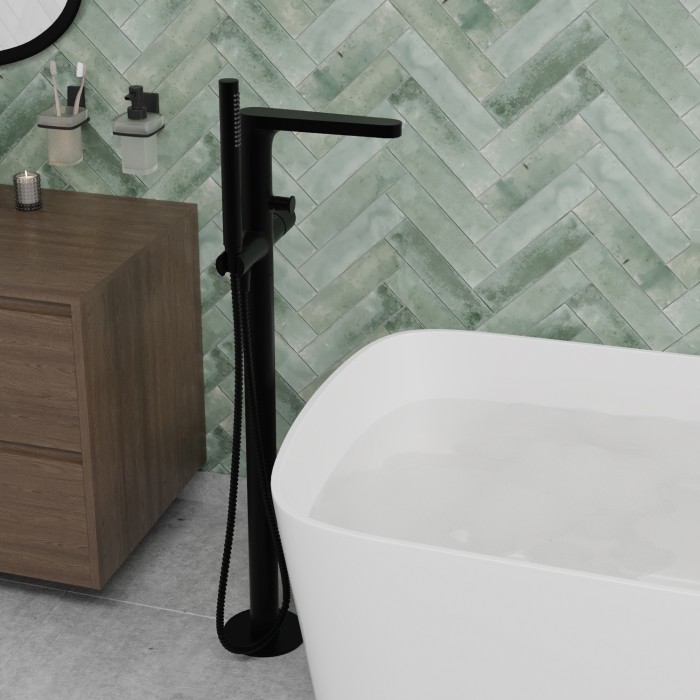 Смеситель напольный для ванны Fulda 5200 WasserKRAFT арт. 5221