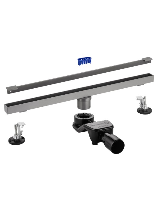 Душевой трап 60 см, Wonzon & Woghand, WW-65406T-GM цвет: графит