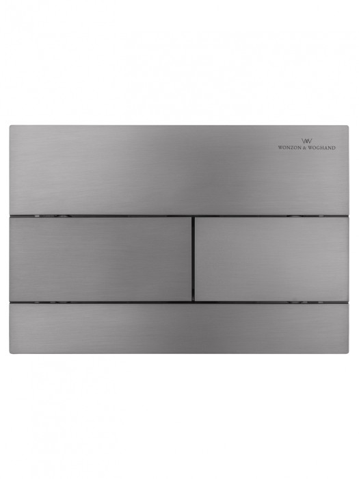 Кнопка смыва для инсталляции механическая, Wonzon &amp; Woghand, WW-IB235-BGM цвет: графит