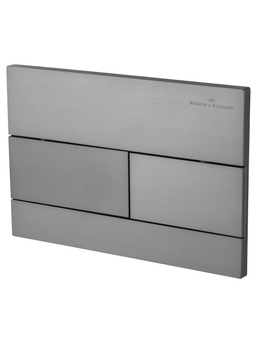 Кнопка смыва для инсталляции механическая, Wonzon & Woghand, WW-IB235-BGM цвет: графит