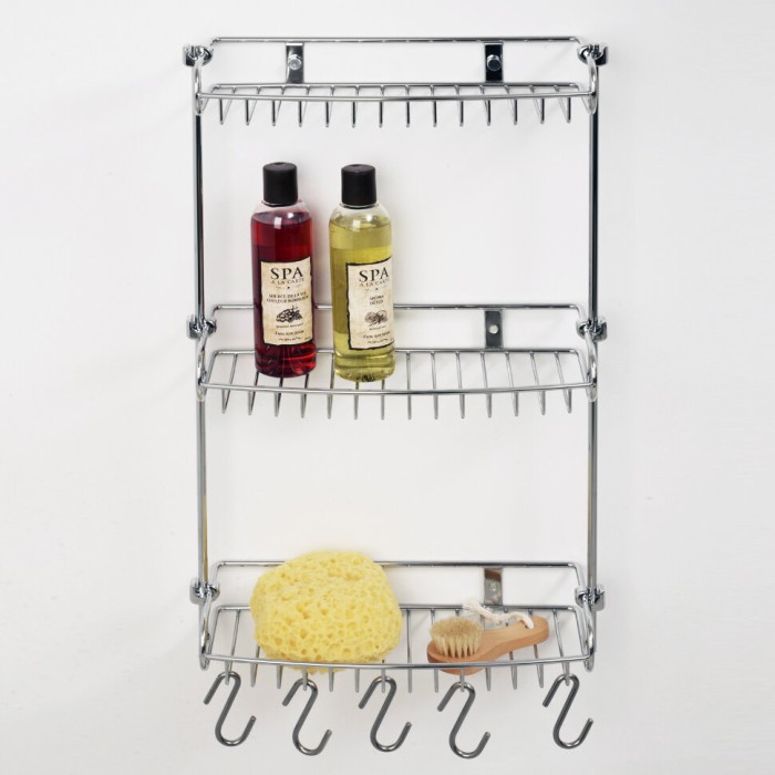 Полка металлическая тройная WasserKRAFT арт. K-1433