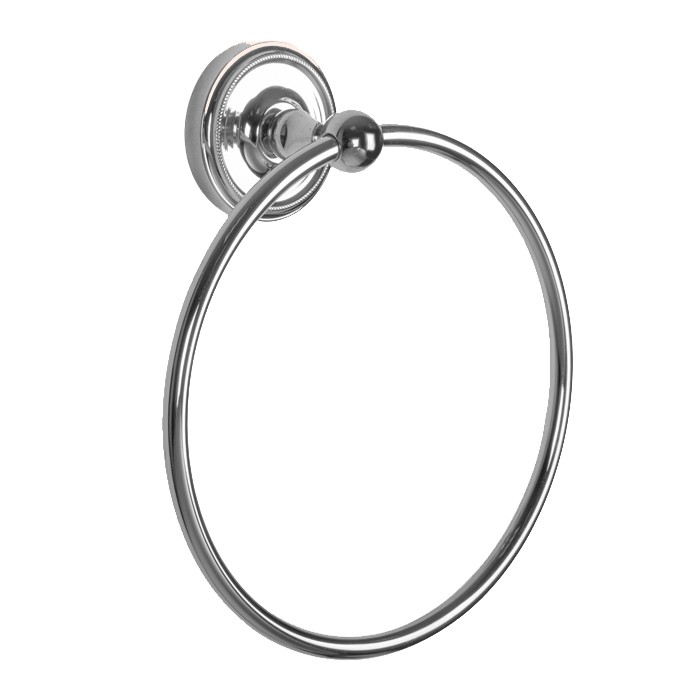 Полотенцедержатель "кольцо", подвесной 18см., Bristol хром, Tiffany World - TWBR015cr