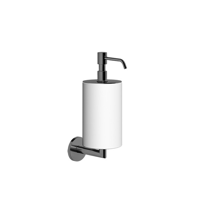 Дозатор для мыла настенный белый, Gessi Tondo, black xl арт. 63613#299