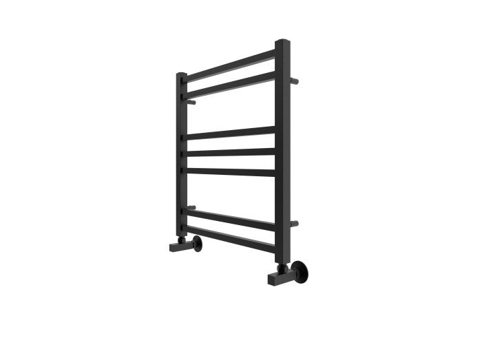 Полотенцесушитель водяной 500х600 Aquatek Альтаир, черный муар арт. AQ KK0760BL