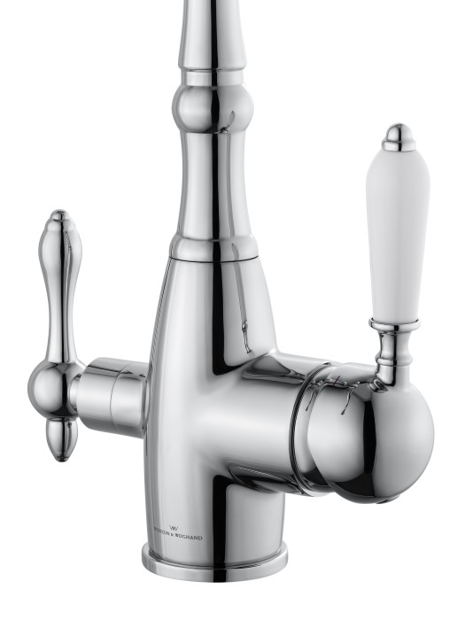 Смеситель для кухни c подключением фильтра, Wonzon & Woghand, WW-88458006-CR цвет: хром
