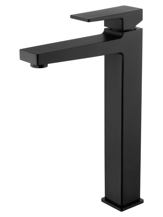Смеситель для раковины высокий, Wonzon &amp; Woghand Cube 2.0, WW-88019068-MB цвет: черный