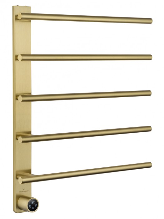 Полотенцесушитель электрический, Wonzon &amp; Woghand Nurnberg, WW-AL345-BG цвет: золото